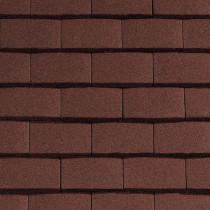Sandtoft Standard Plain Tile - Concrete Tile - Sandfaced Mottled Red