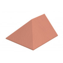 Marley Clay Plain Angle Ridge Stop Ends - 305mm