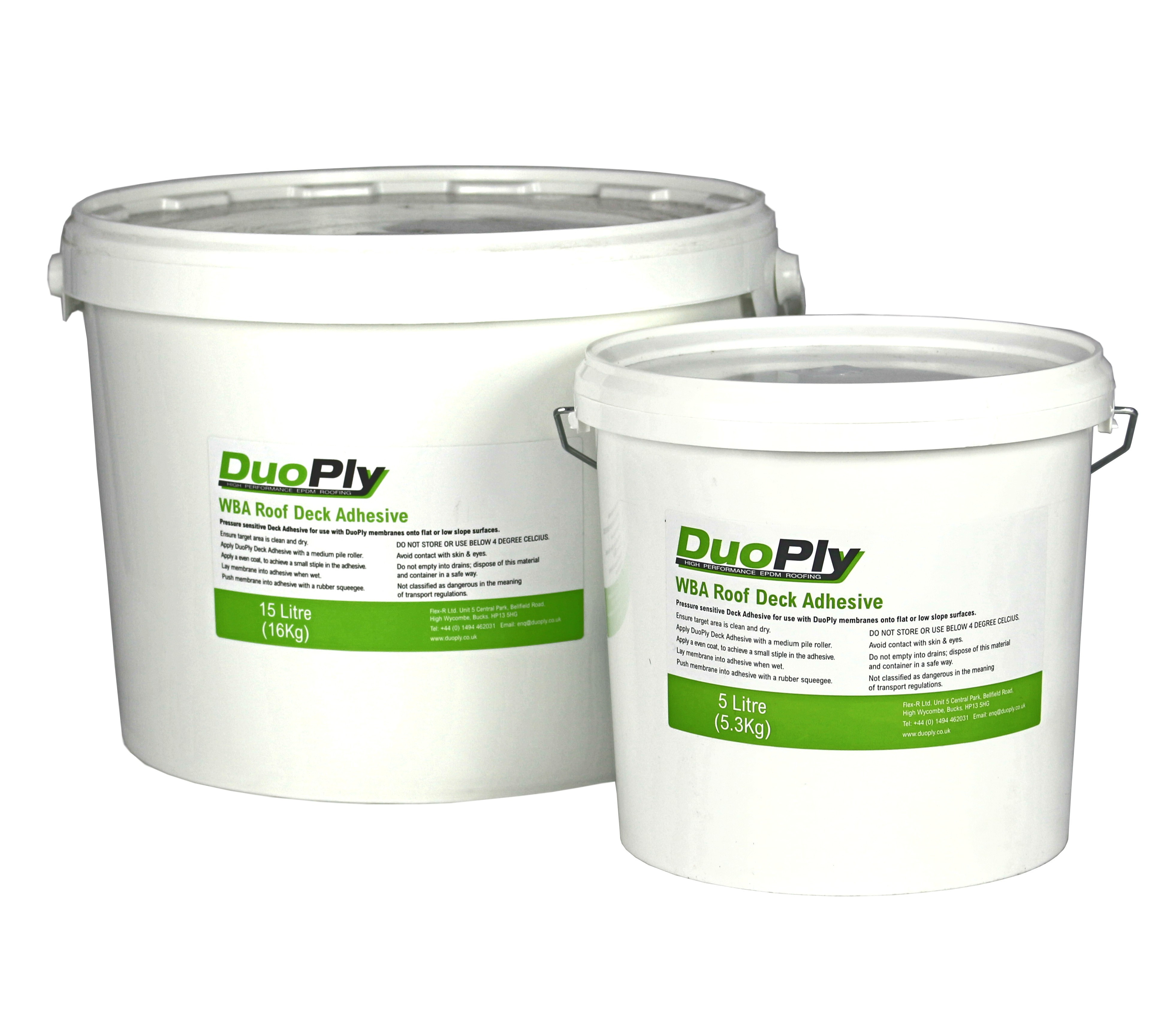 Duoply Water Based Deck Adhesive (15 Litres 50 to 60 sqm)