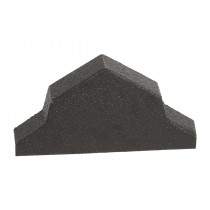 Britmet - Pantile 2000 - Ridge End Cap - Mid Grey