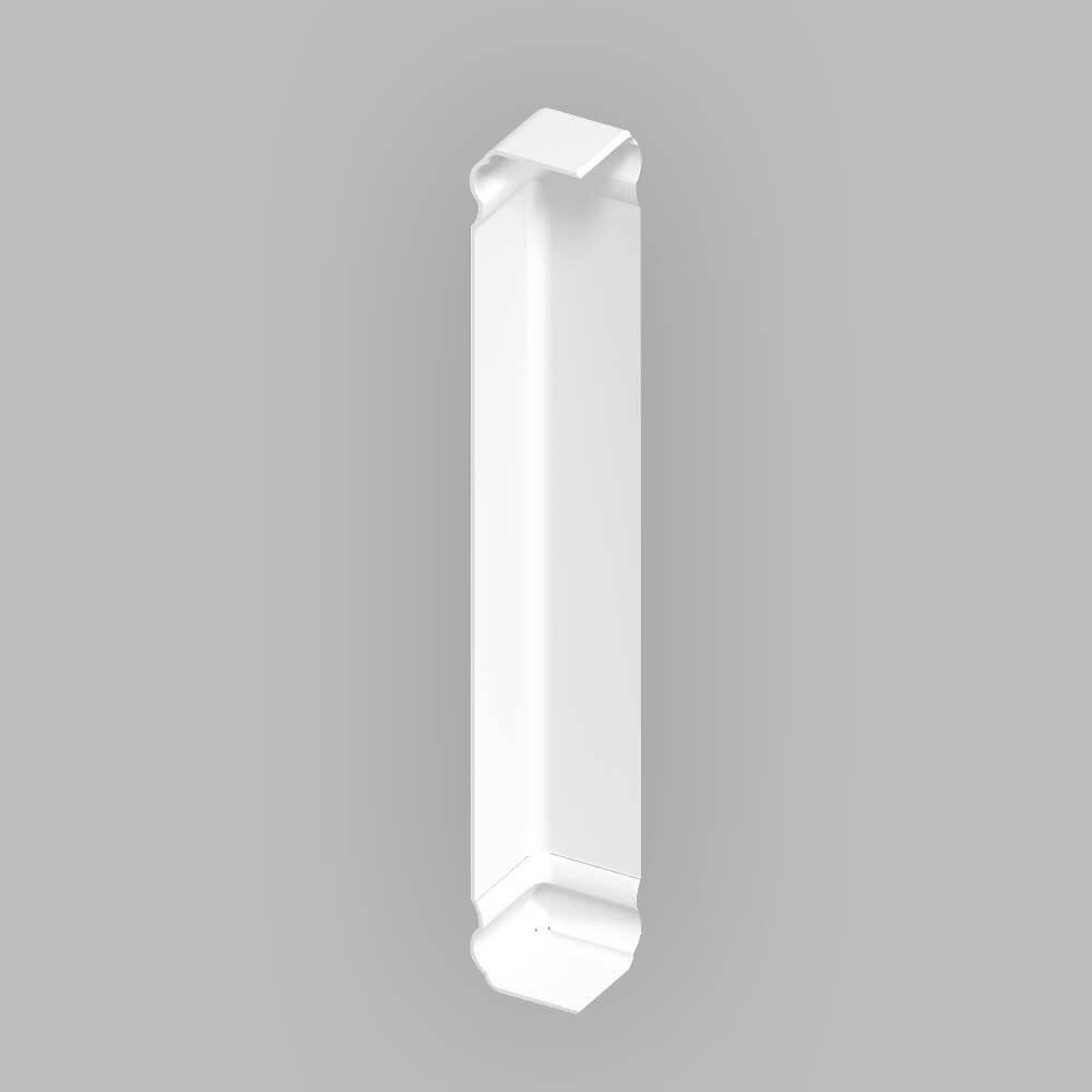 Fascia Board - Ogee 90˚ External Corner Trim - 350mm - White