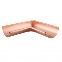 Lindab Natural Copper Guttering - Internal Welded Gutter Angle