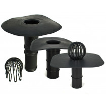 Classic Bond and DuoPly Compatible - Internal Drain Outlet With Leaf Grate (110mm)
