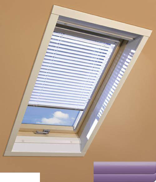 Fakro - AJP II 159 - Standard Manual Venetian Blind - Purple Fakro - AJP II 159 - Standard Manual Venetian Blind - Purple