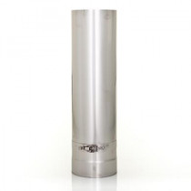Stainless Steel Single Skin Flue Pipe with Door - 125mm/150mm - 500mm to 1000mm