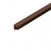 Corotherm - 10mm Polycarbonate Sheet End Caps - Brown (2100mm Pack of 2)