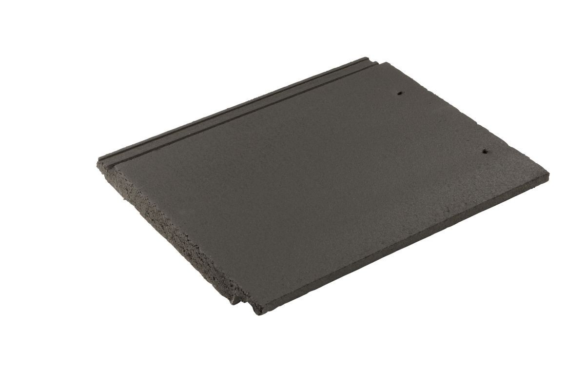 Redland Mini Stonewold Tile - Concrete Tile - Smooth Premier Charcoal Grey (4261)