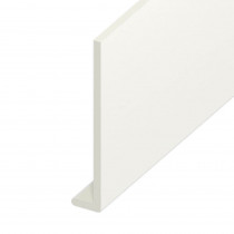 Fascia UPVC Capping Board - Plain 250mm x 9mm - White Ash (5m)