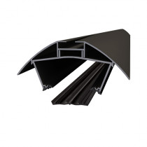 Alukap-XR - Aluminium Ridge - Brown