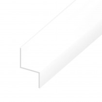 UPVC Shiplap Cladding - Drip Trim - 125mm - White (5m)