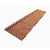 Britmet - Lightweight Metal Roof Shingle - Rustic Terracotta