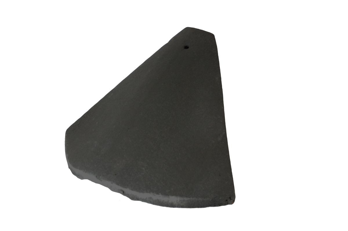 Redland Concrete Bonnet Hip - Smooth Slate Grey Redland Concrete Bonnet Hip - Smooth Slate Grey
