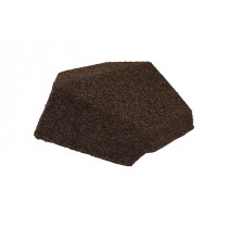 Britmet - Lightweight Metal Roof Shingle - Slimline End Cap 90 - Rustic Brown