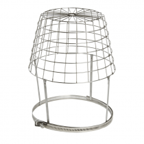 Bucket Top Chimney Birdguard - 150mm to 250mm - Stainless Steel