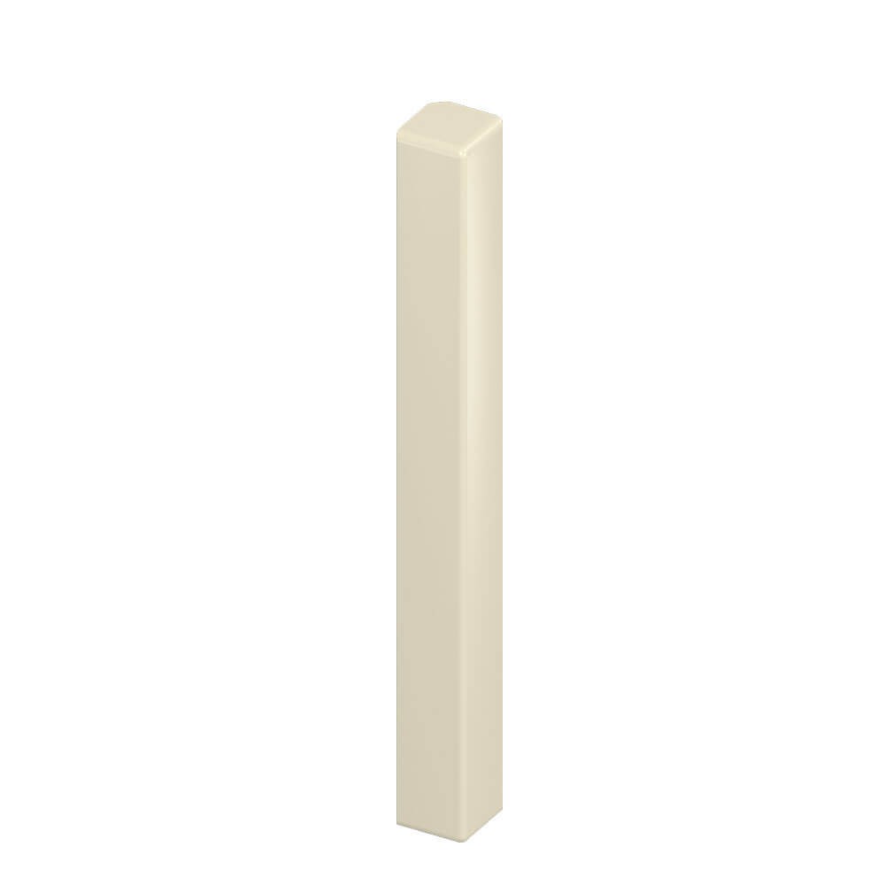 Fascia Board - 90˚ External Corner Trim - 450mm - Cream
