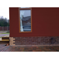 Britmet - Stipple Coat - Wood & Masonry Paint - Antique Red (1 Litre)