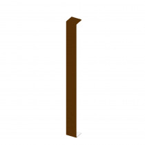 Fascia Board - Roofline Finial - 350mm - Dark Brown