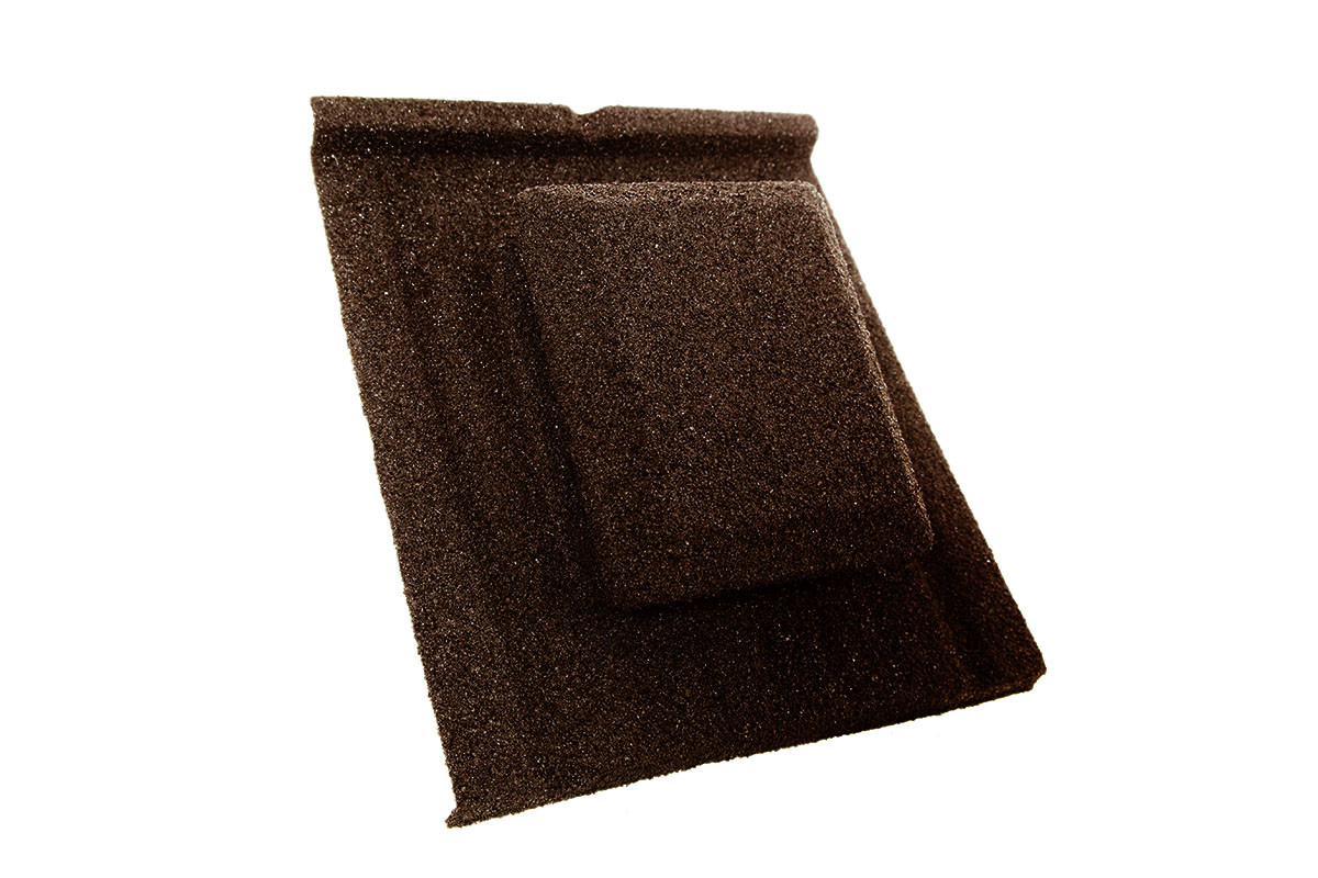 Britmet - Slate 2000 - Air Vent Tile - Bramble Brown Britmet - Slate 2000 - Air Vent Tile - Bramble Brown