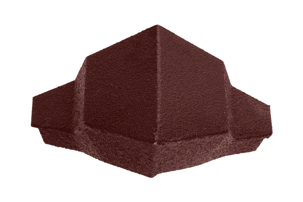 Britmet - Pantile 2000 - Hip End Cap - Antique Red