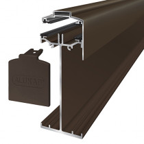 Alukap-SS - High Span Gable Bar - Brown