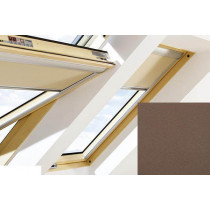 Fakro - ARF II 256 - Electrically Operated Blackout Blind (Z-Wave) - Walnut