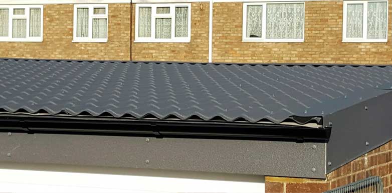 Garage roofing sheets