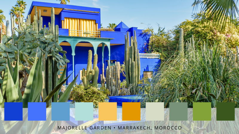 Majorelle Garden, Marrakech, Morocco