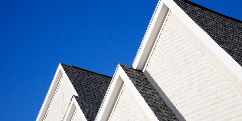 four gabled rooflines