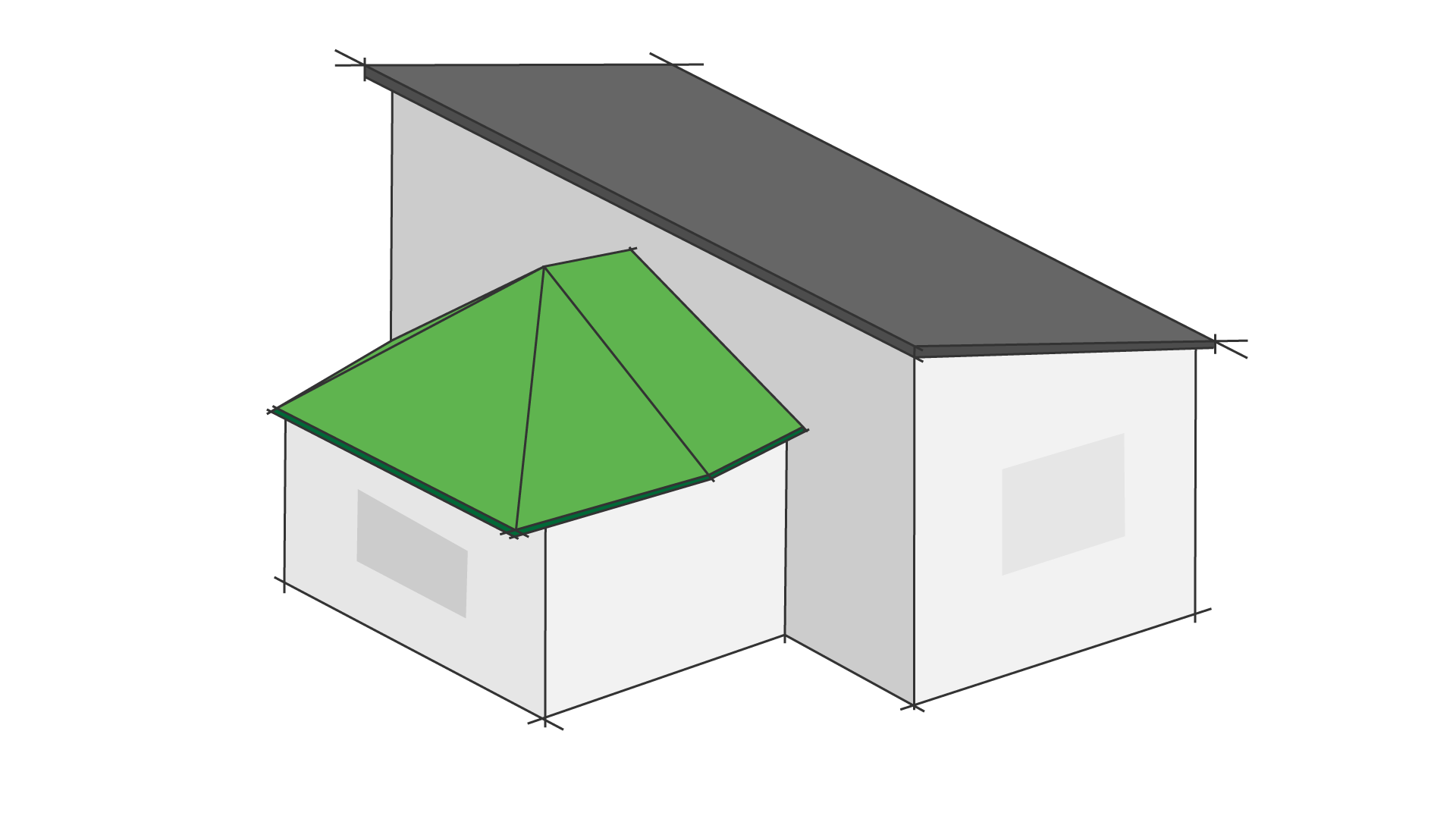 Diagram of a Victorian Roof
